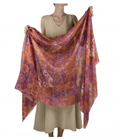 Палантин Женский SN40-MILLESIME/ROSE.CLAIR